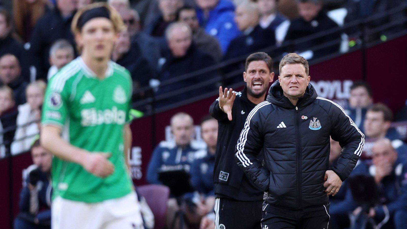 Eddie Howe panicked at West Ham