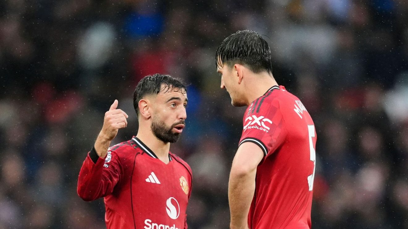 Man Utd duo Bruno Fernandes and Harry Maguire