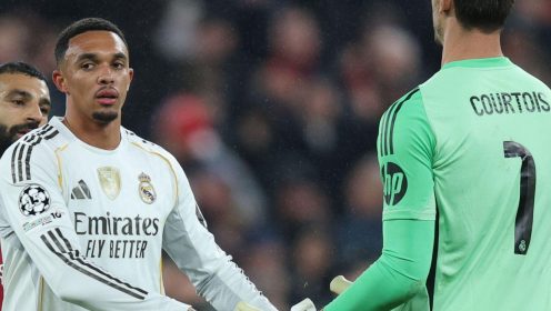 Courtois ‘doesn’t want’ Alexander-Arnold to play for Real Madrid – ‘it’s like having ten players’