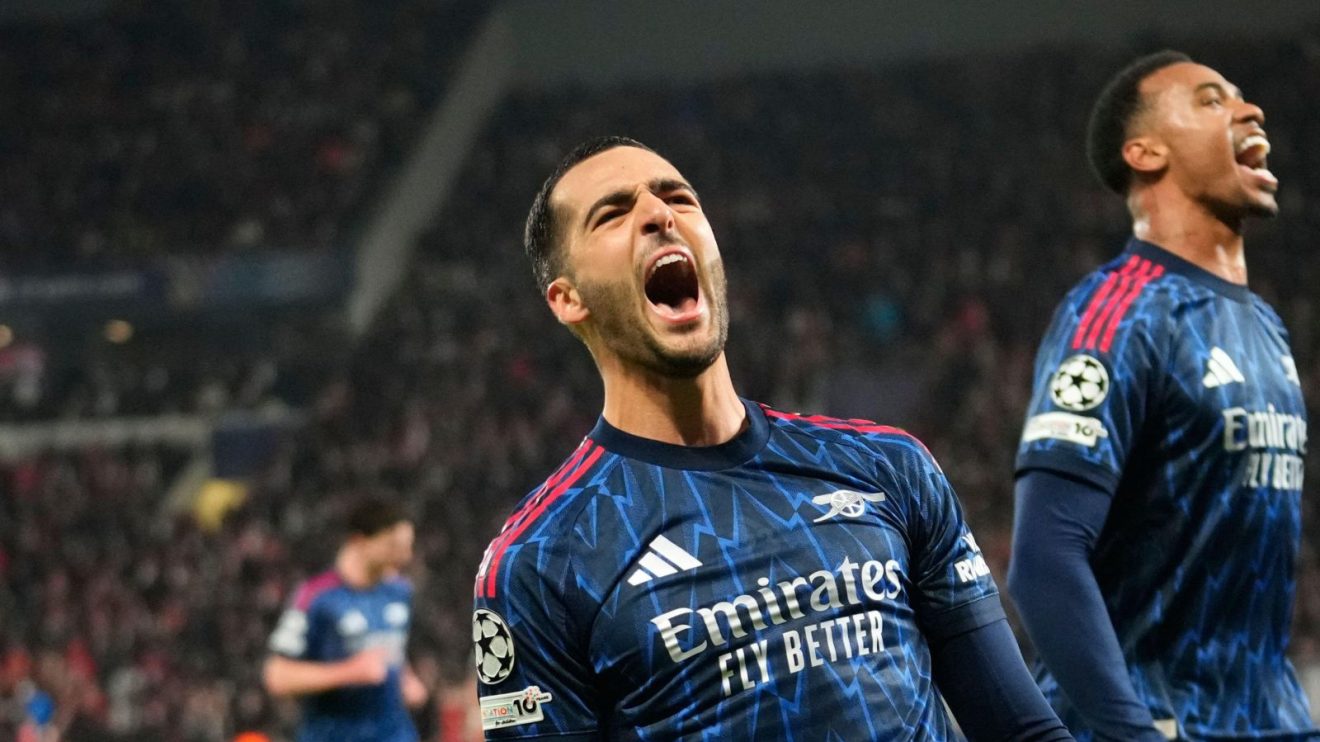 Arsenal midfielder Mikel Merino