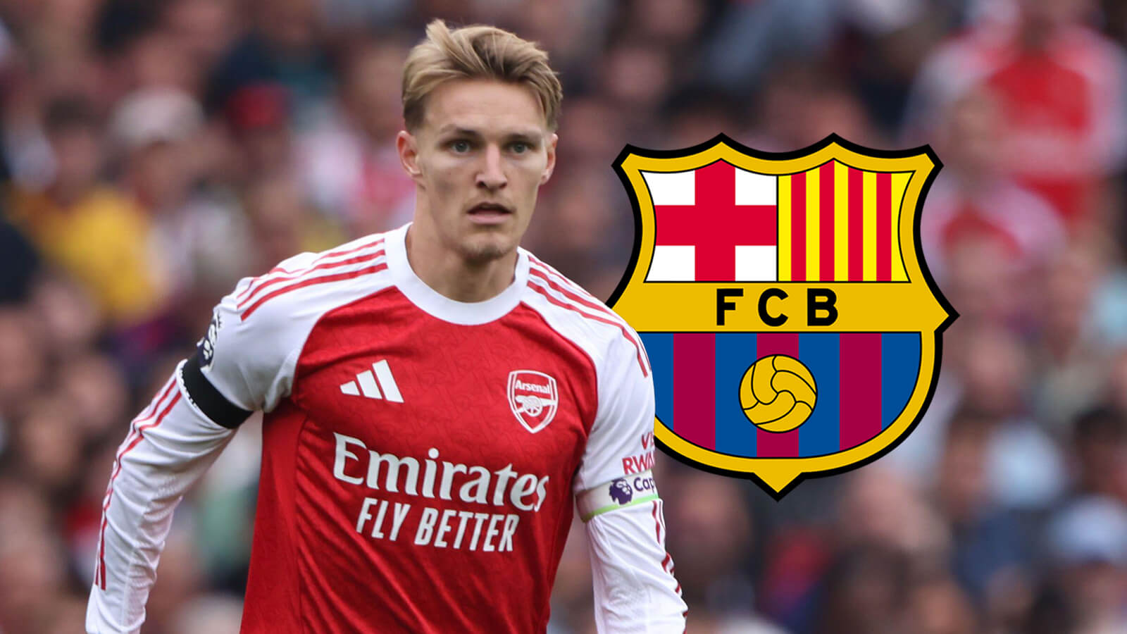 Arsenal make transfer stance clear as Barcelona eye Martin Odegaard as top target