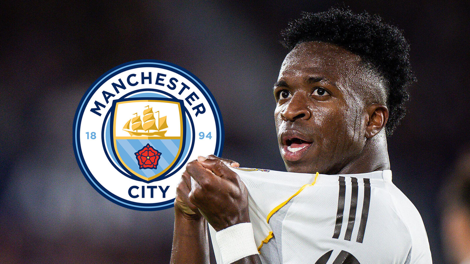 F365 One Badge Vinicius Junior Manchester City