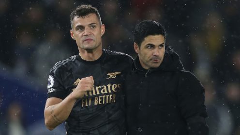 Xhaka recalls Arteta ‘chaos’ analogy on first day of Arsenal training – ‘It was unbelievable’