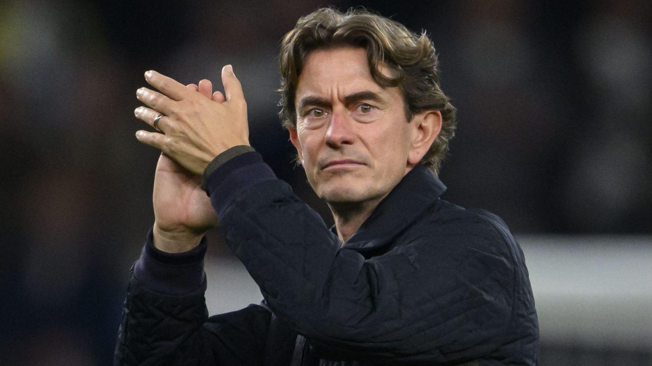 Tottenham head coach Thomas Frank