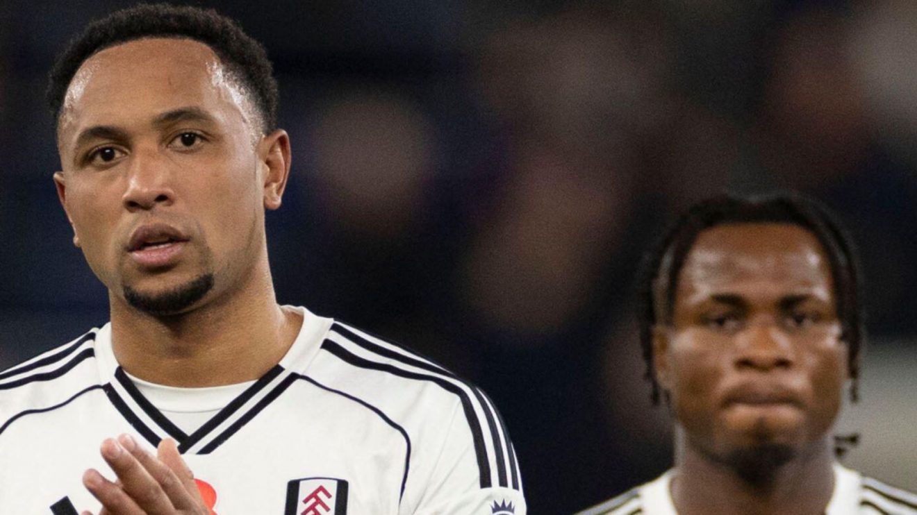 Fulham players Kenny Tete and Samuel Chukwueze