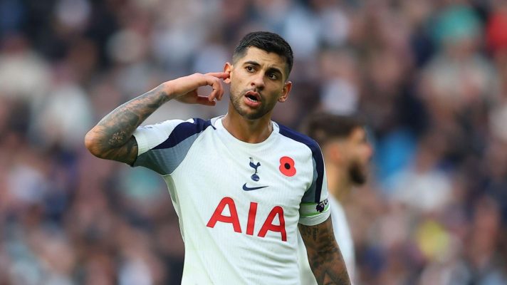 Tottenham defender Cristian Romero