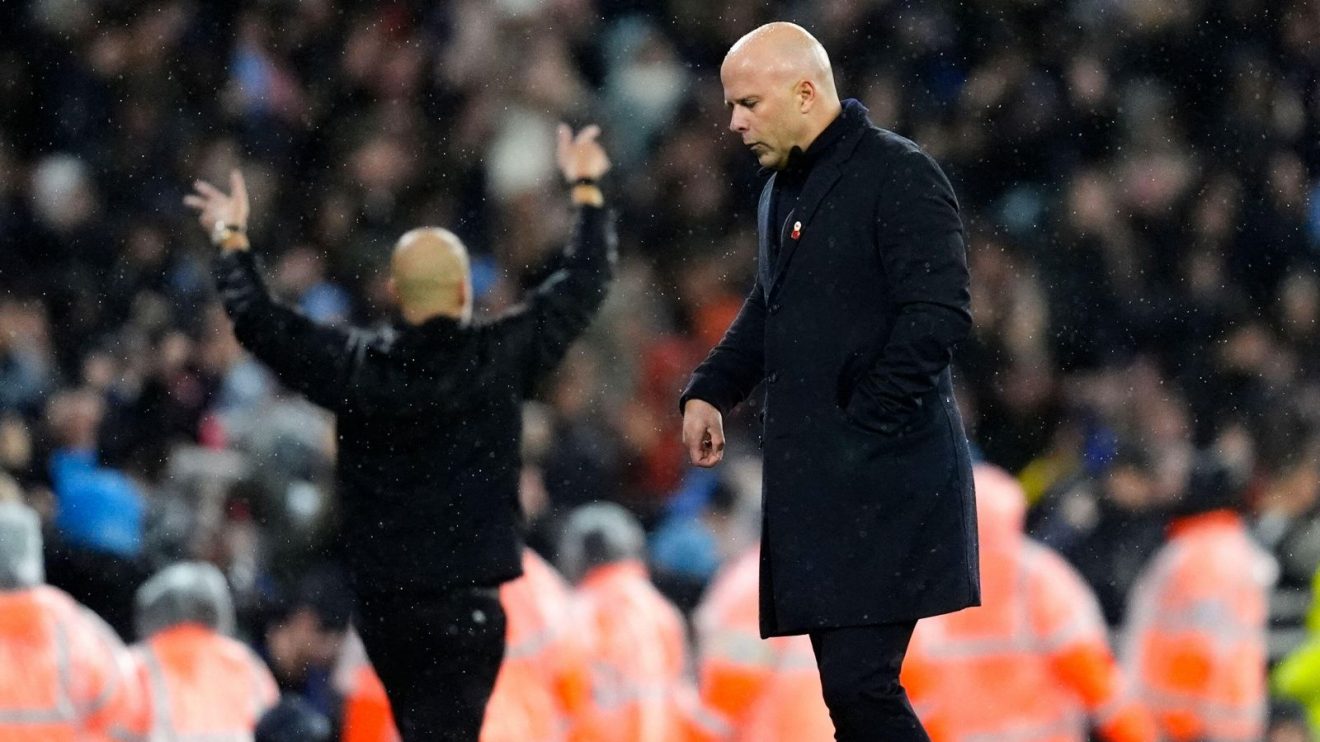 Slot Guardiola Liverpool Man City