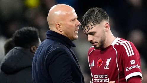 Conor Bradley out for the season as Liverpool confirm extent of knee injury