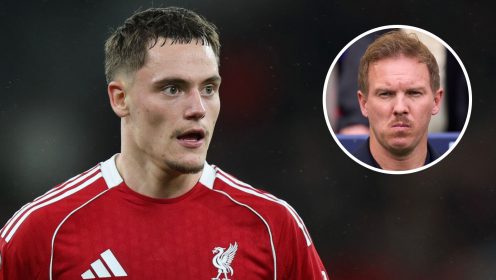 Nagelsmann blames Liverpool team-mates for Wirtz struggles: ‘That would be one idea’