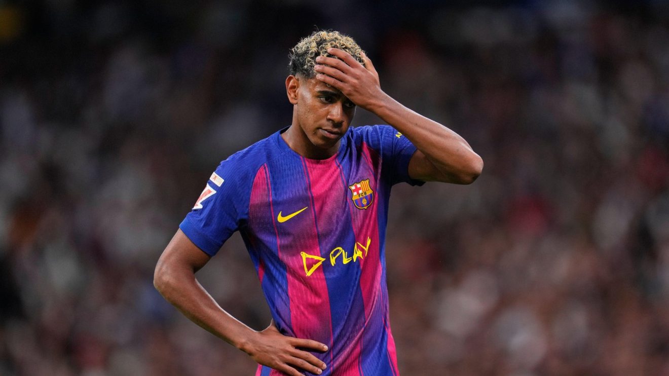 Barcelona winger Lamine Yamal