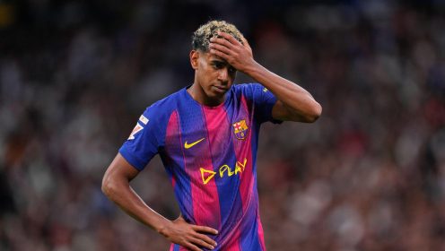 Lamine Yamal ‘fears’ he will miss World Cup with Spain as Barcelona look to control his pubalgia