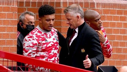 Solskjaer blames poorly ear for Sancho flopping at Man Utd as Rashford ‘didn’t enjoy himself’