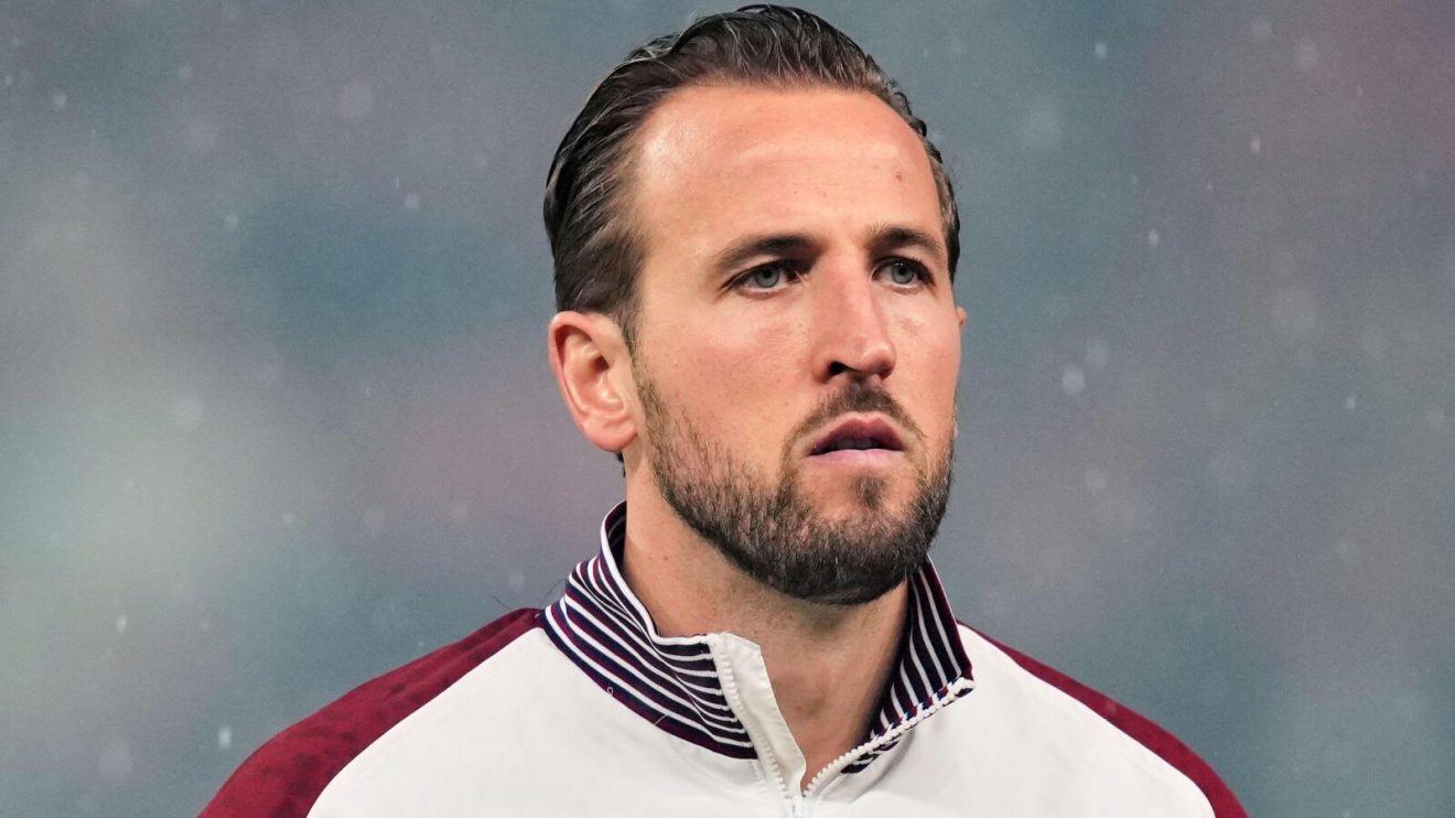 England captain Harry Kane before a World Cup qualifier