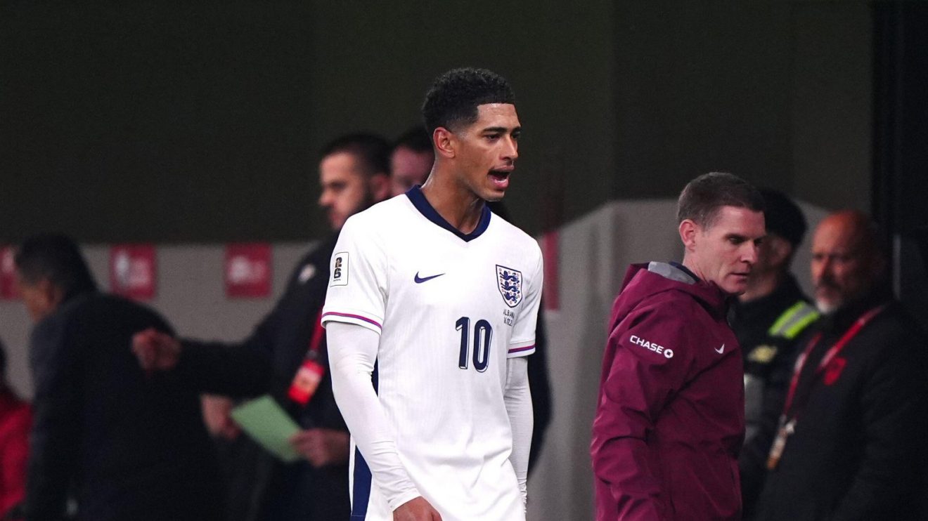 England midfielder Jude Bellingham