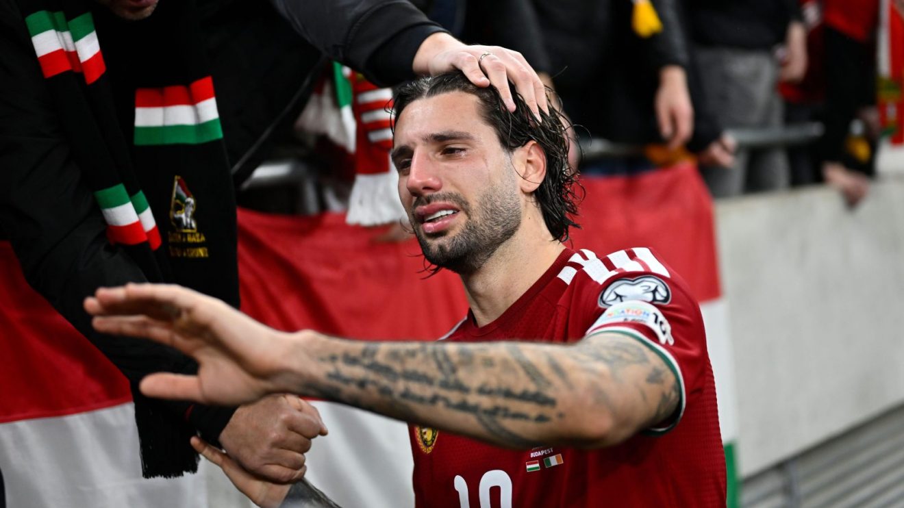 Liverpool midfielder Dominik Szoboszlai