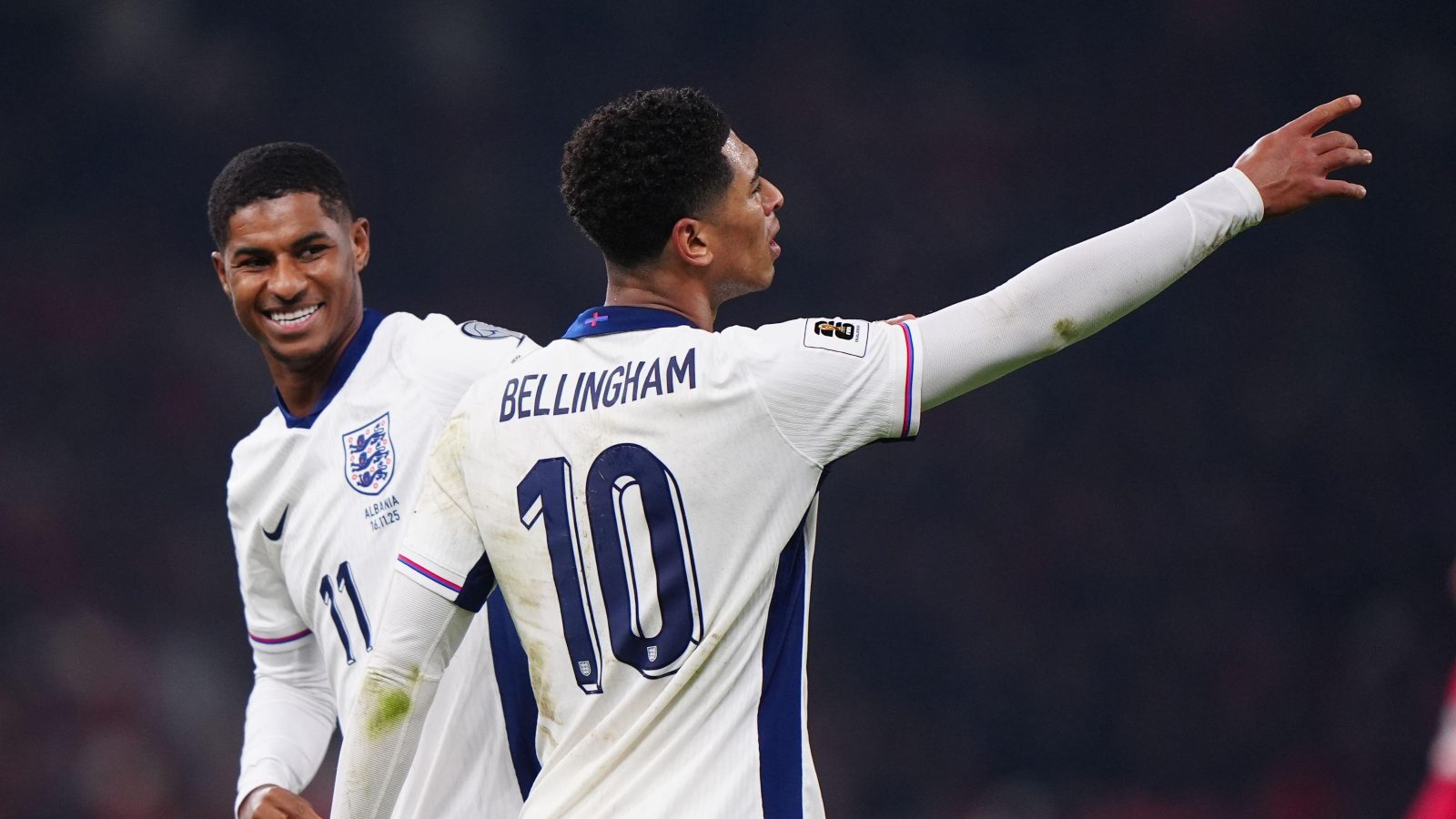 Marcus Rashford and Jude Bellingham