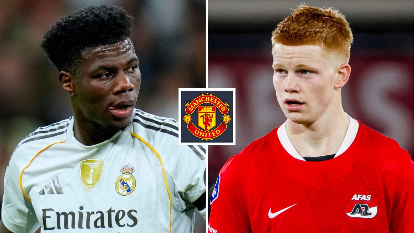 Man Utd transfer targets Aurelien Tchouameni and Kees Smit