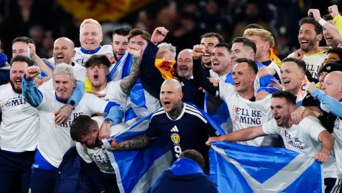 Watching Scotland qualify was like hallucinating a pornographic cartoon…