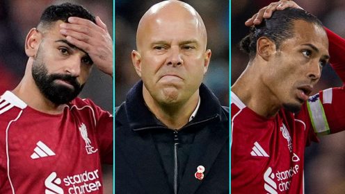 Five Premier League tables to illustrate Liverpool’s shocking decline