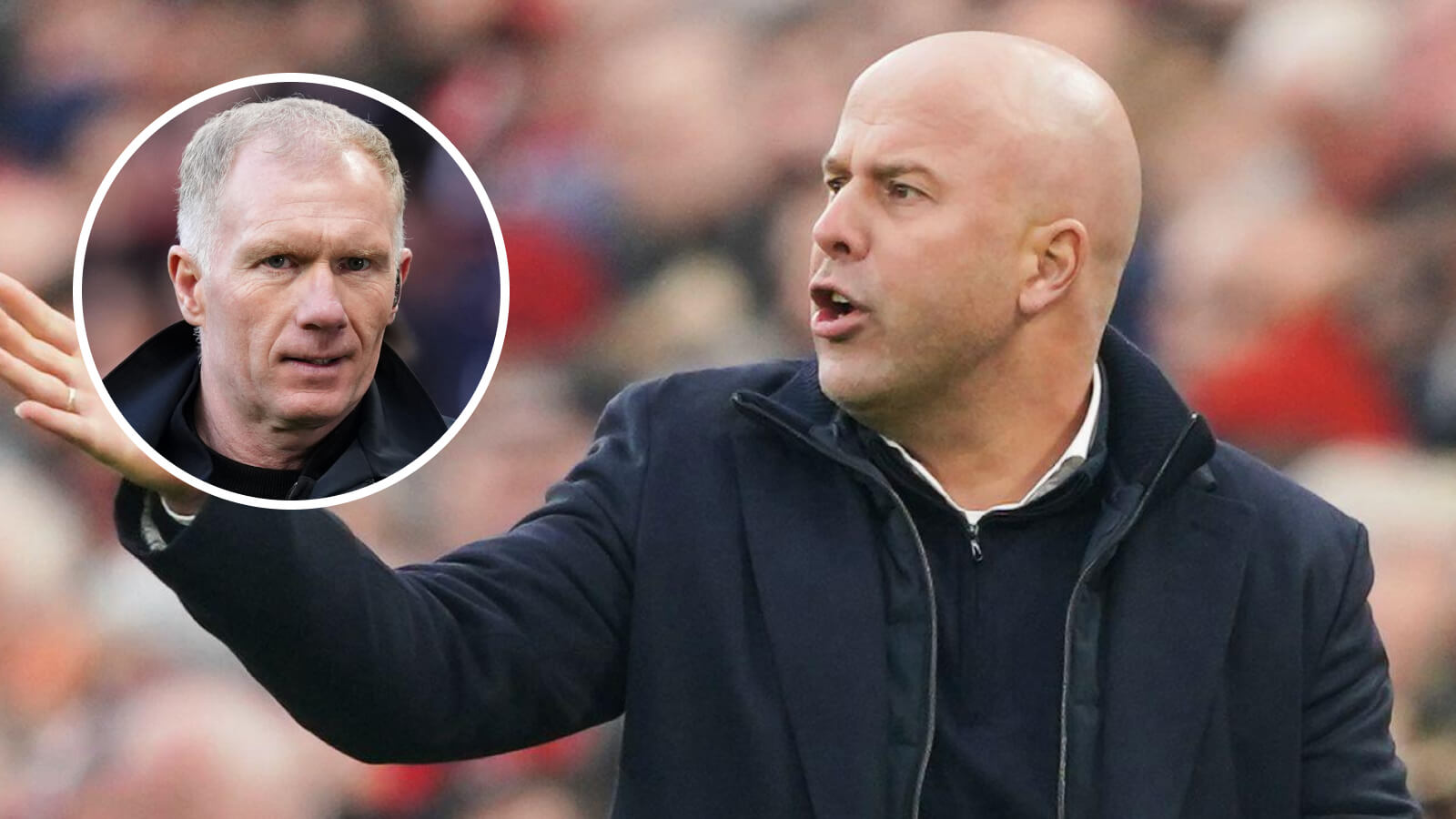 F365 Arne Slot Paul Scholes 1