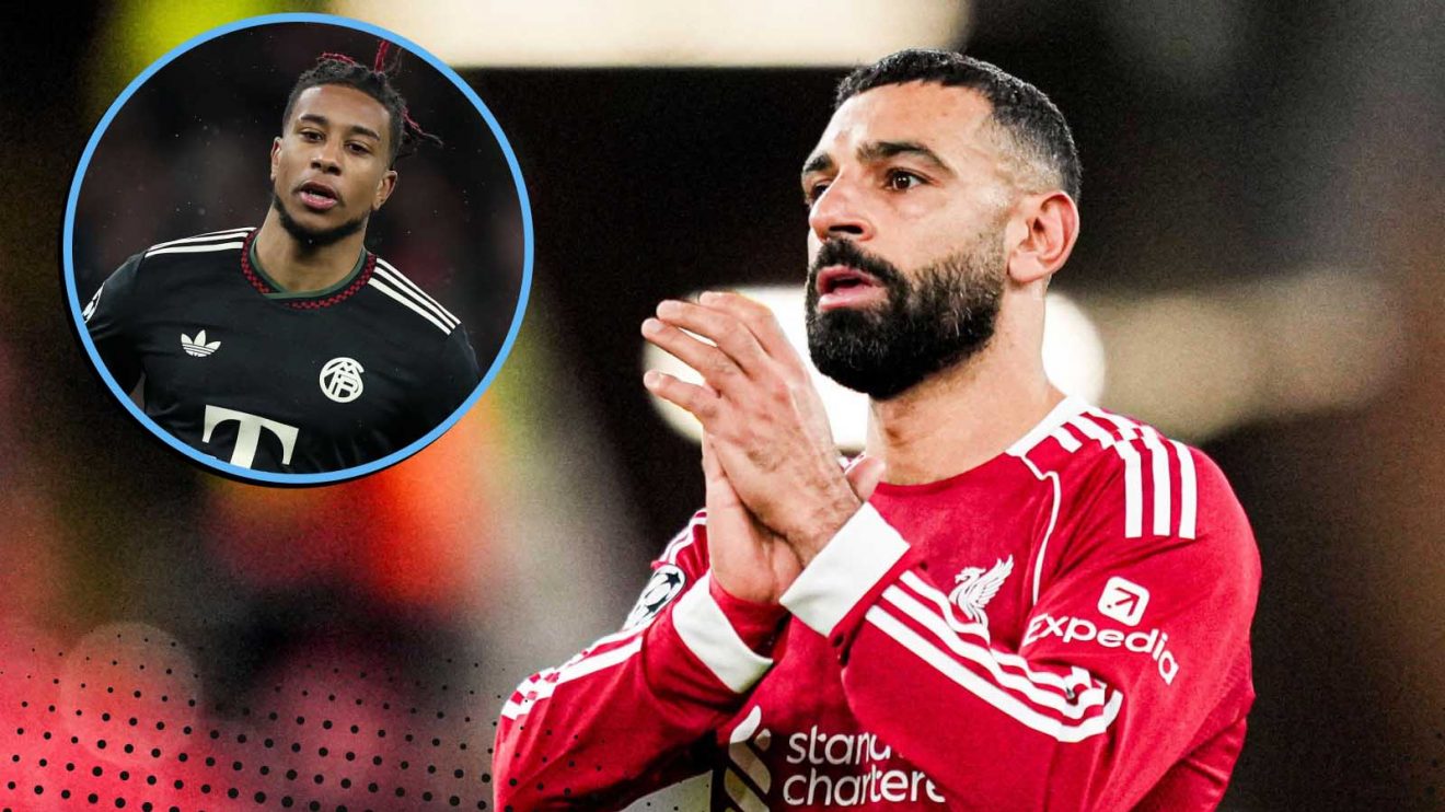 Mohamed Salah and Michael Olise