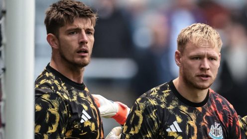 Will Aaron Ramsdale replace Nick Pope for Newcastle this weekend?
