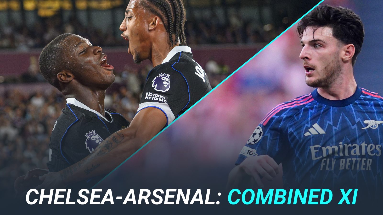 Chelsea Arsenal combined XI F365