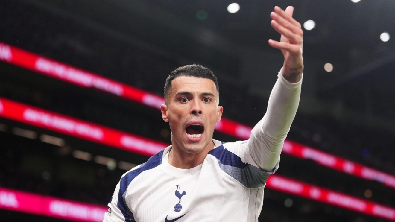 Tottenham defender Pedro Porro