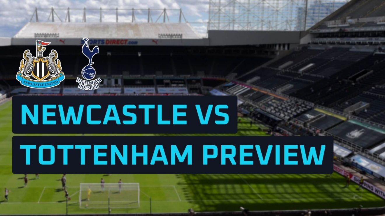 Newcastle v Tottenham Premier League preview with respective badges