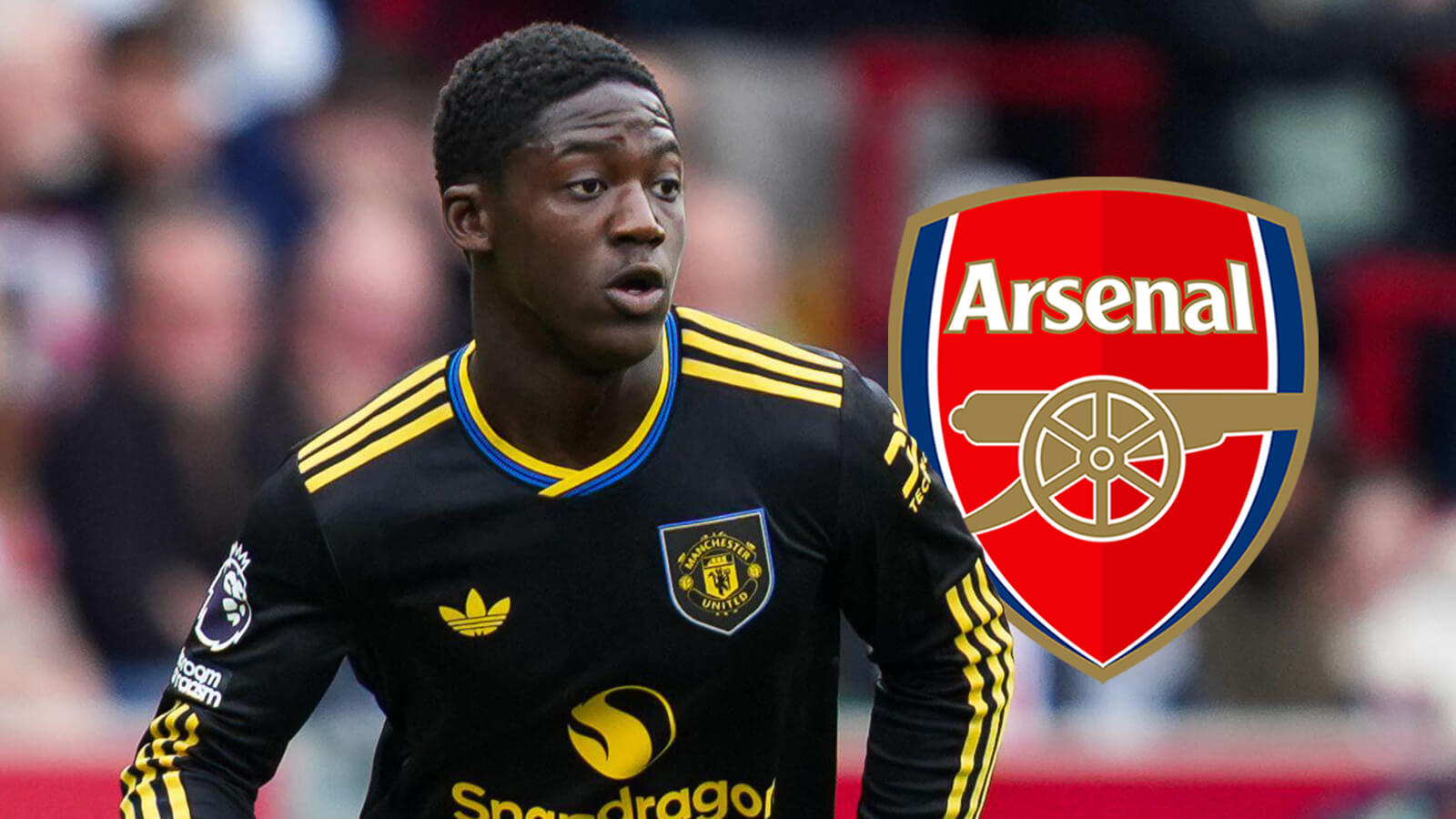 F365 One Badge Kobbie Mainoo Arsenal 1