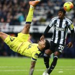 Cristian Romero scores best worst overhead ‘kick’ ever in silly Spurs draw at Newcastle