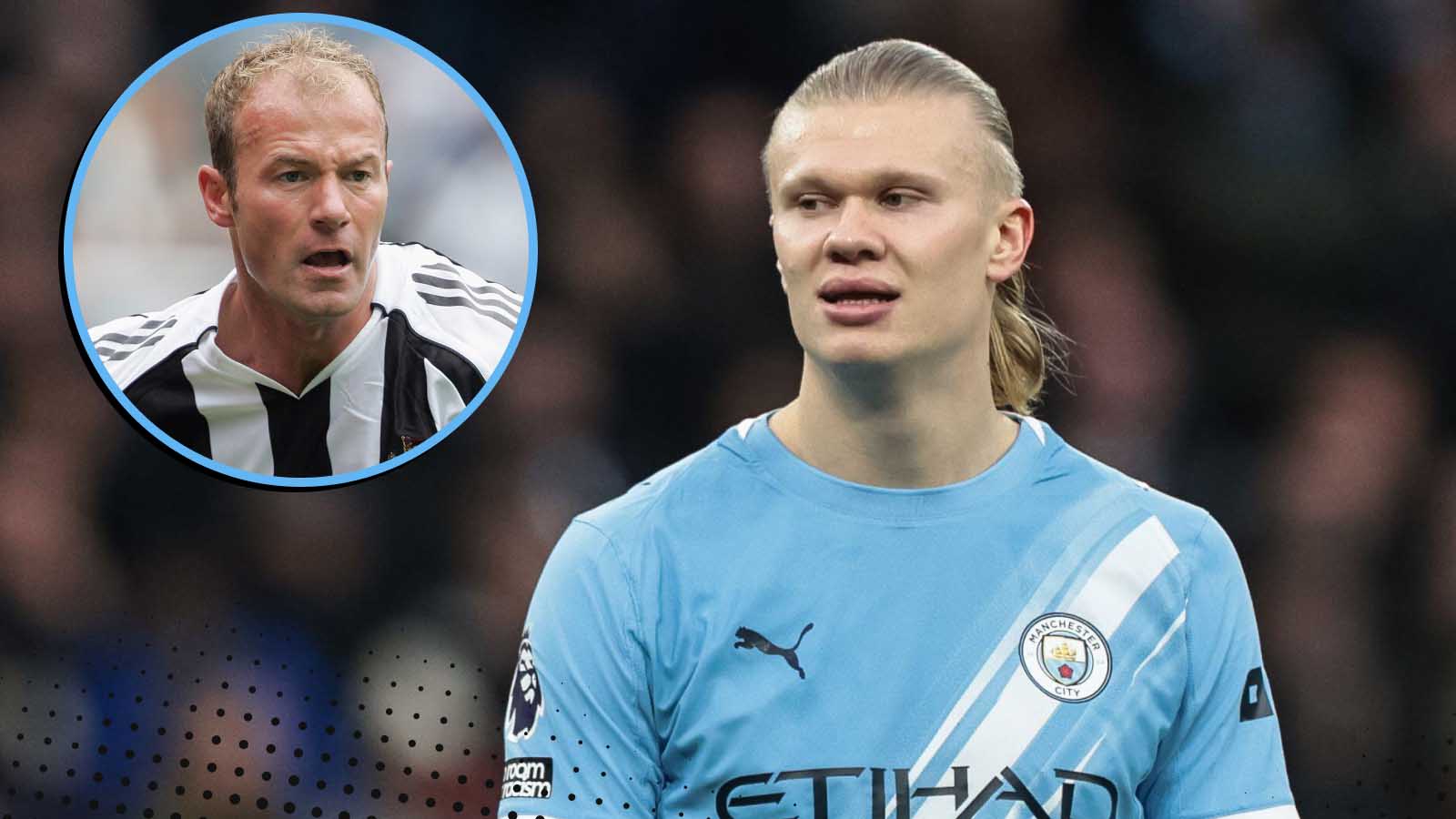 How long until Haaland breaks Shearer's Premier League goal record?