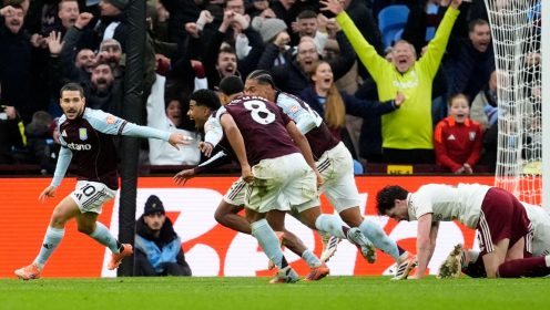 Arsenal dealt hammer blow by Aston Villa as Timber, Calafiori most feeble in title clash