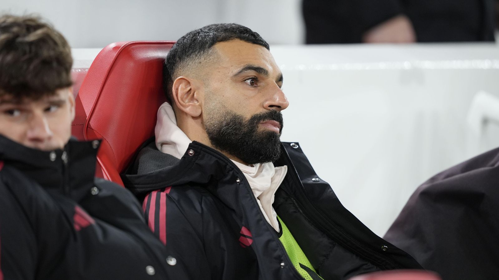 mohamed salah liverpool benched 2025