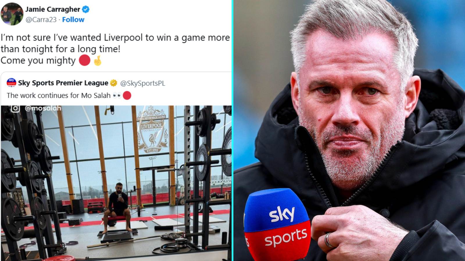 Jamie Carragher tweet F365