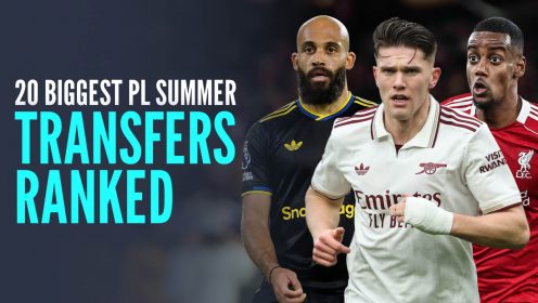 Ranking the 20 biggest PL summer transfers as Gyokeres falls below Wirtz