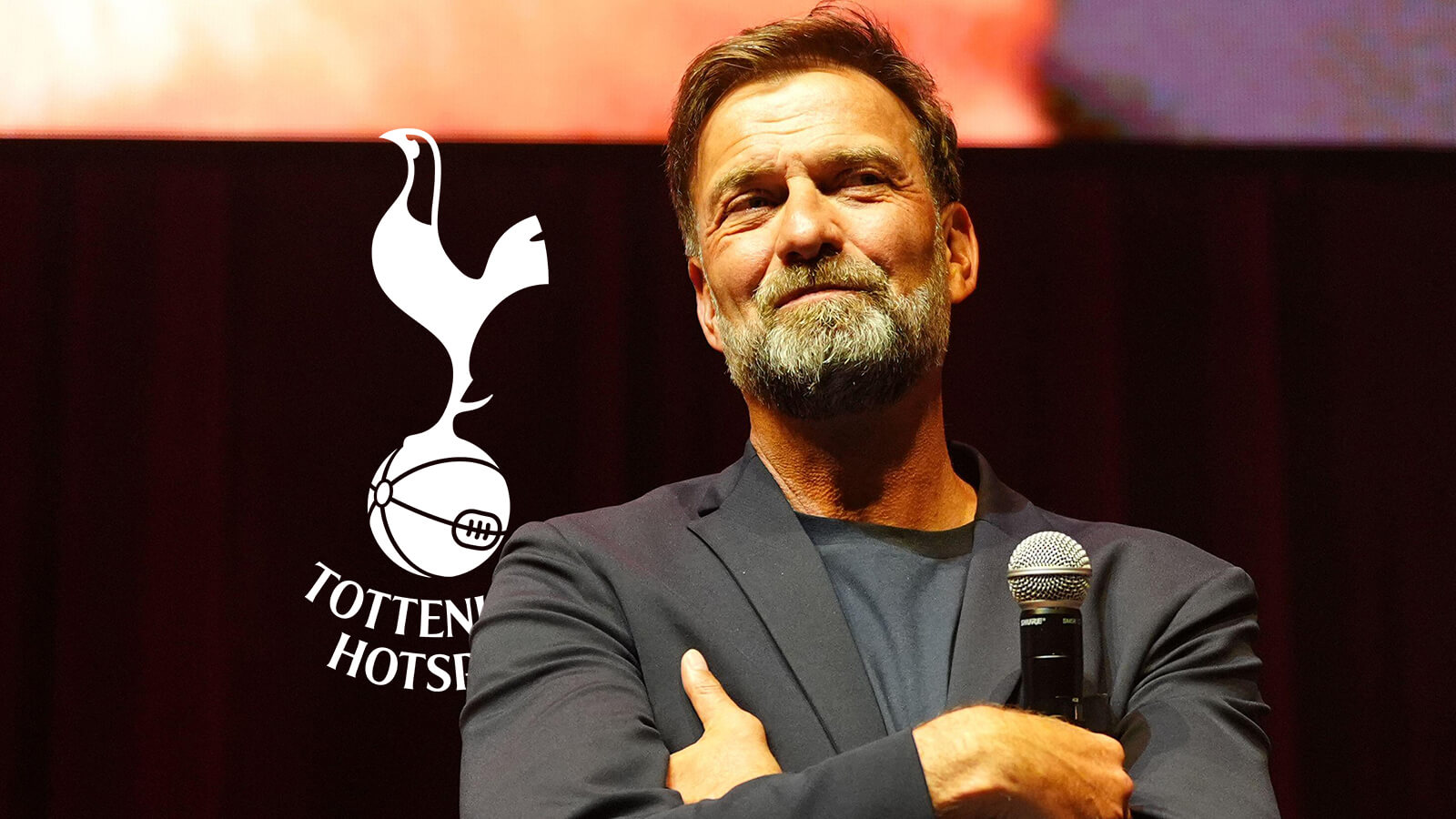 F365 Jurgen Klopp with Spurs badge 1