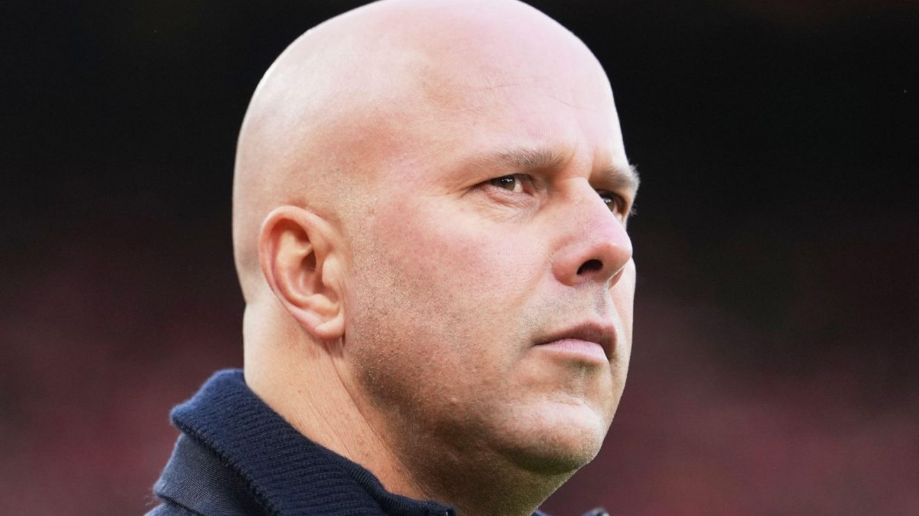 Liverpool head coach Arne Slot