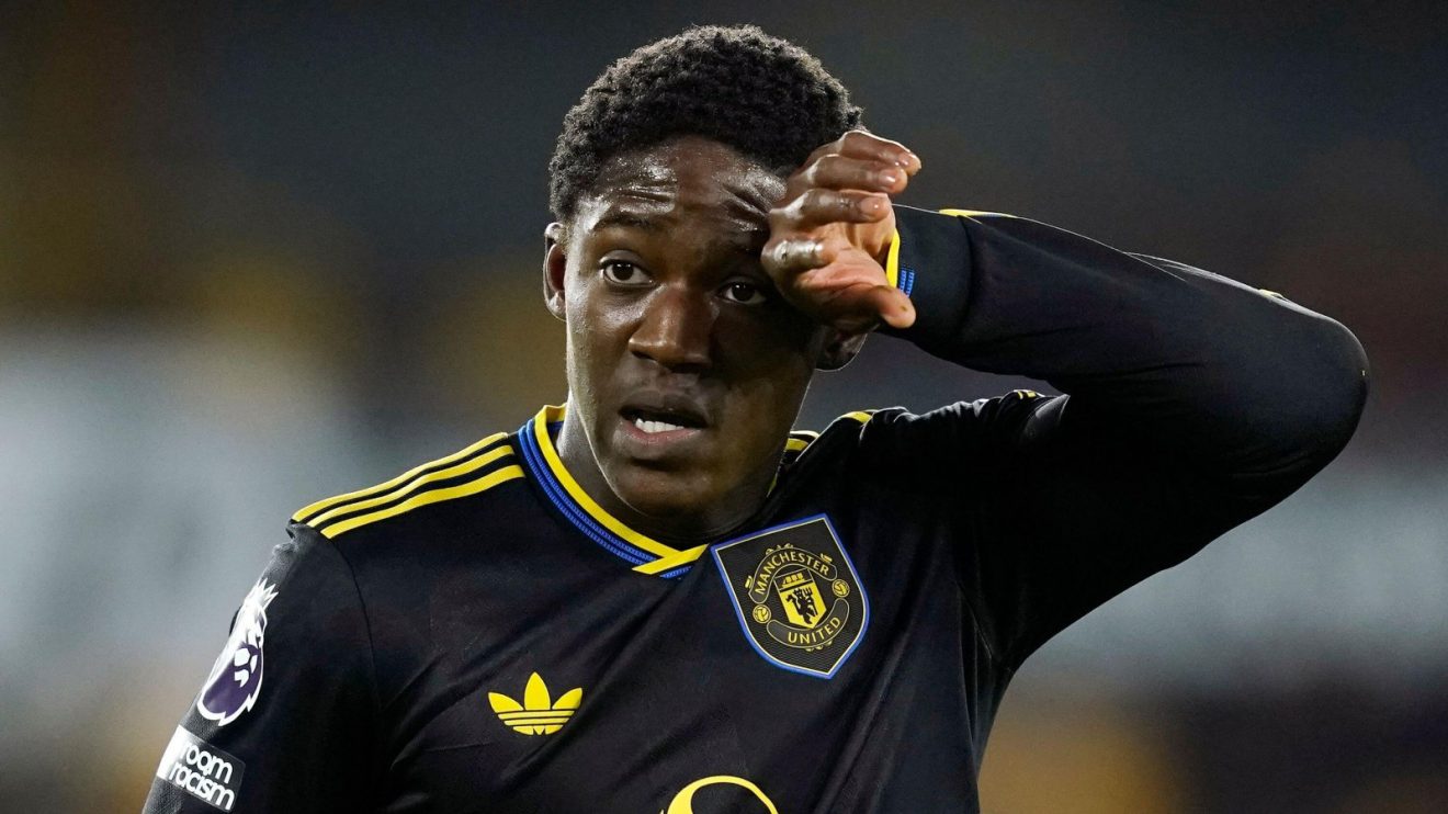 Man Utd midfielder Kobbie Mainoo