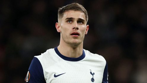 Van de Ven questioned after he and Romero confronted ex-Tottenham manager Postecoglou