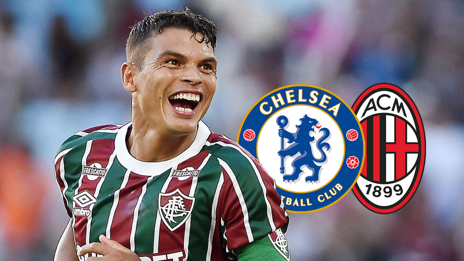 F365 Two Badges Thiago Silva Chelsea AC Milan 1