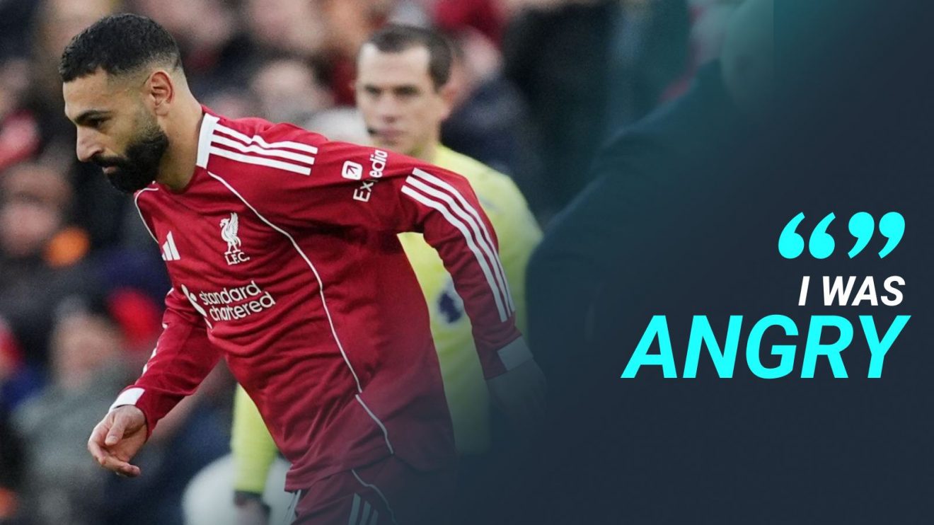 Liverpool, Mo Salah quote graphic