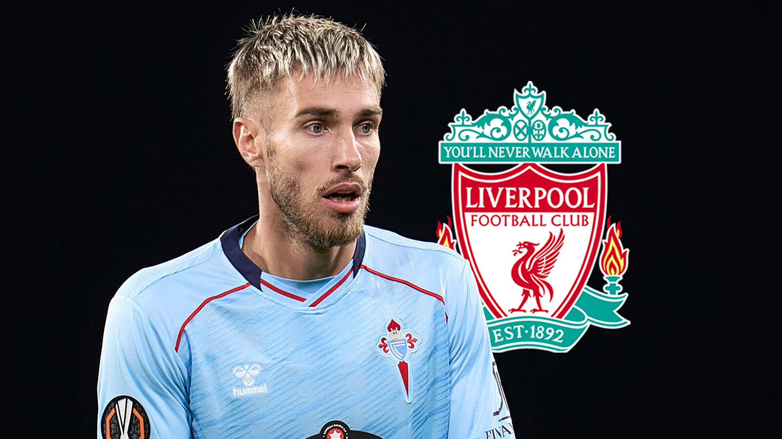 F365 One Badge Oscar Mingueza Liverpool