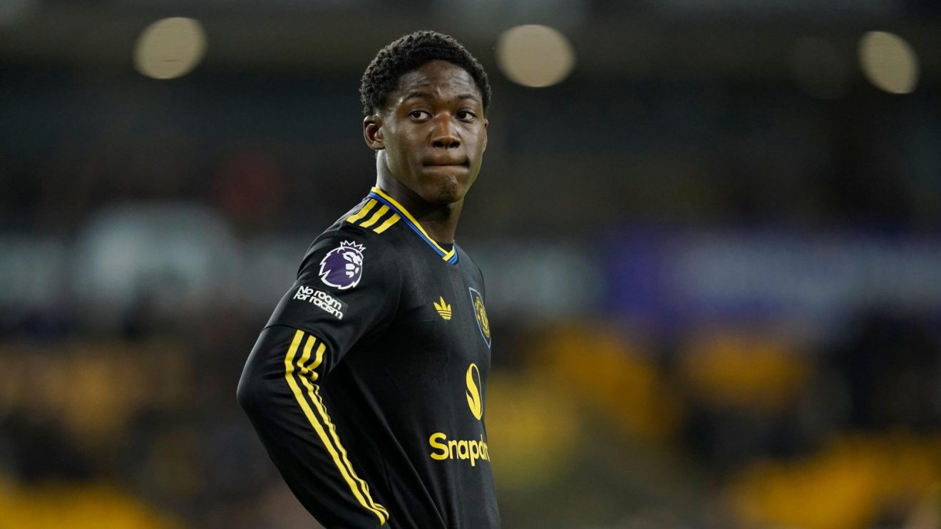 Man Utd midfielder Kobbie Mainoo