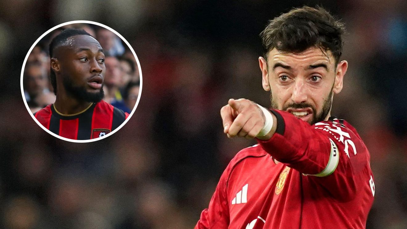 Bruno Fernandes and Antoine Semenyo.