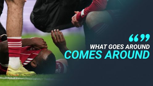 Alexander Isak leg break is ‘karma’ after summer transfer saga as ‘what goes around comes around’