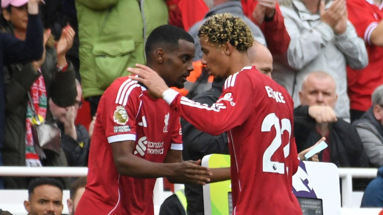 Alexander Isak and Hugo Ekitike