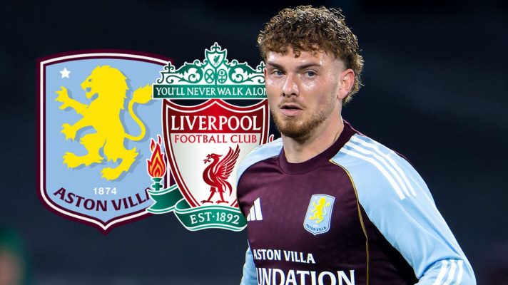 Elliott Aston Villa Liverpool