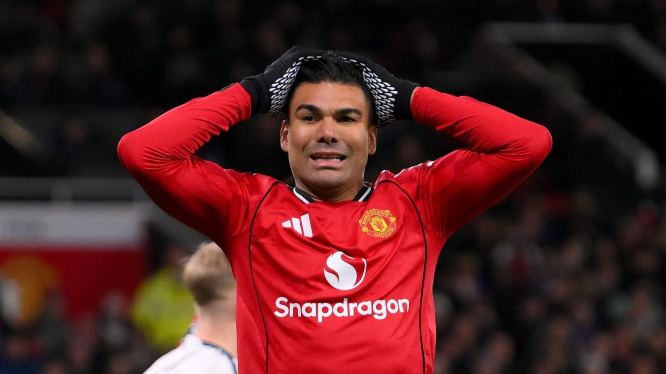 Man Utd midfielder Casemiro