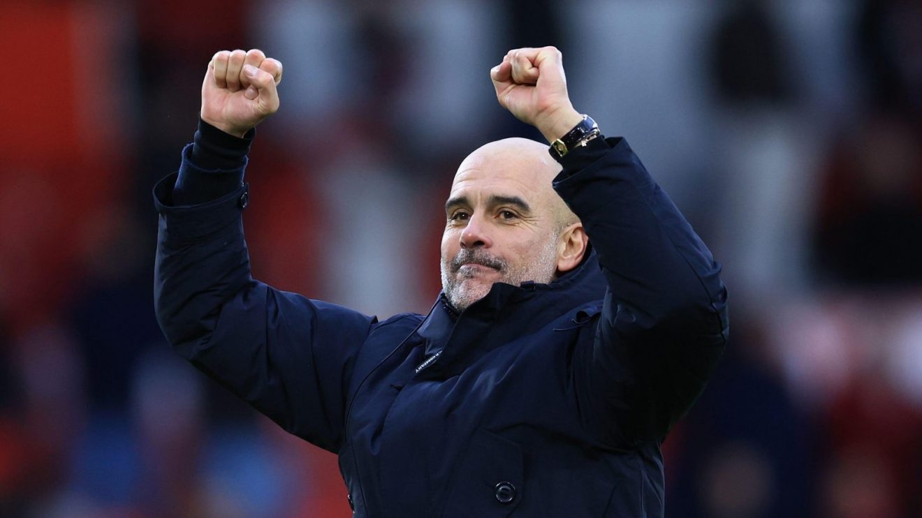 Man City boss Pep Guardiola